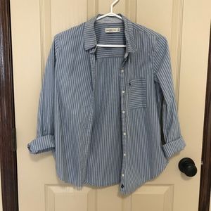 Striped Button Down Shirt